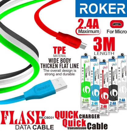 USB CABLE FLASH MICRO 2.4A ~ 3 METER 2 img_20180202_wa0045