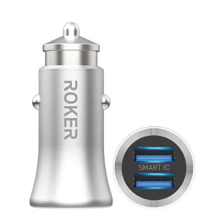 CAR CHARGER ROCKET 3.4A 2 rk_crc9_w3